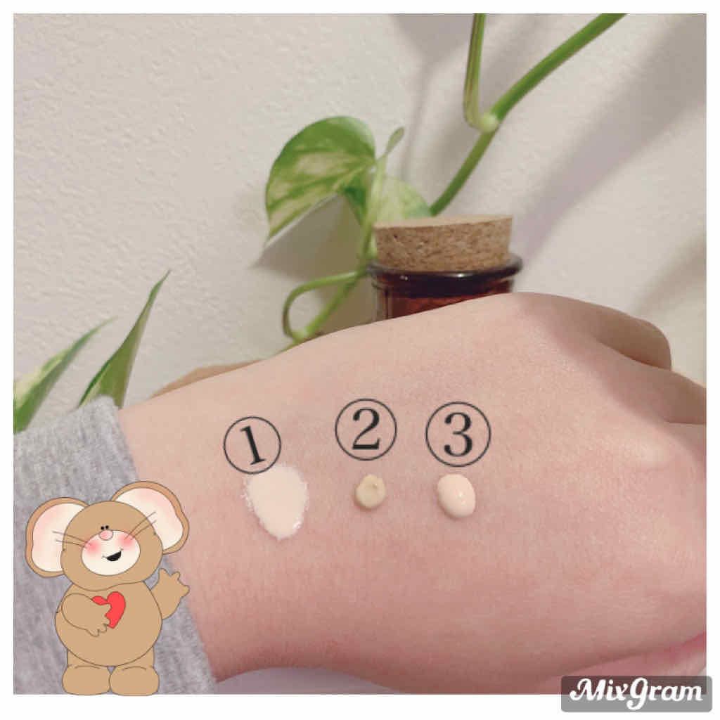 マットシフォンUVモイストベース/KiSS/化粧下地を使ったクチコミ（3枚目）