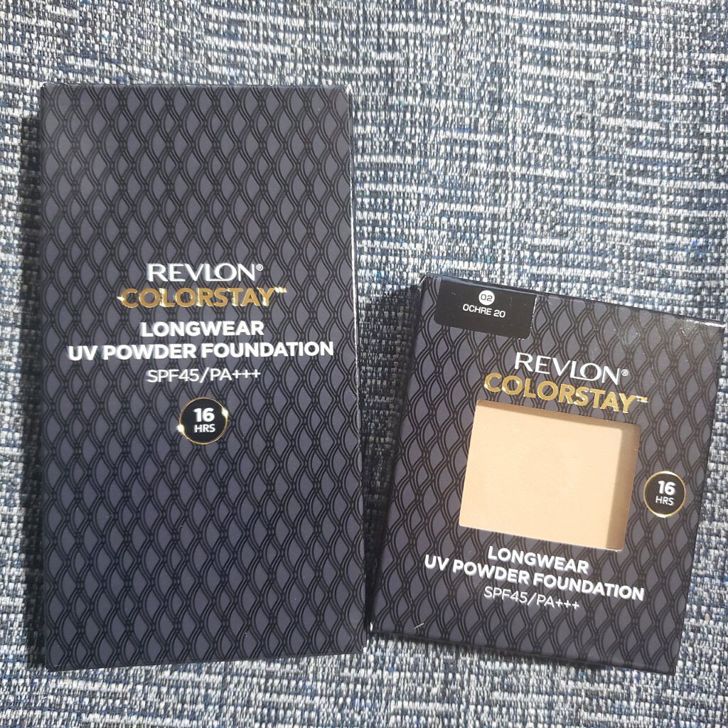 カラーステイ ロングウェア UV パウダー ファンデーション/REVLON/パウダーファンデーションを使ったクチコミ(4枚目)