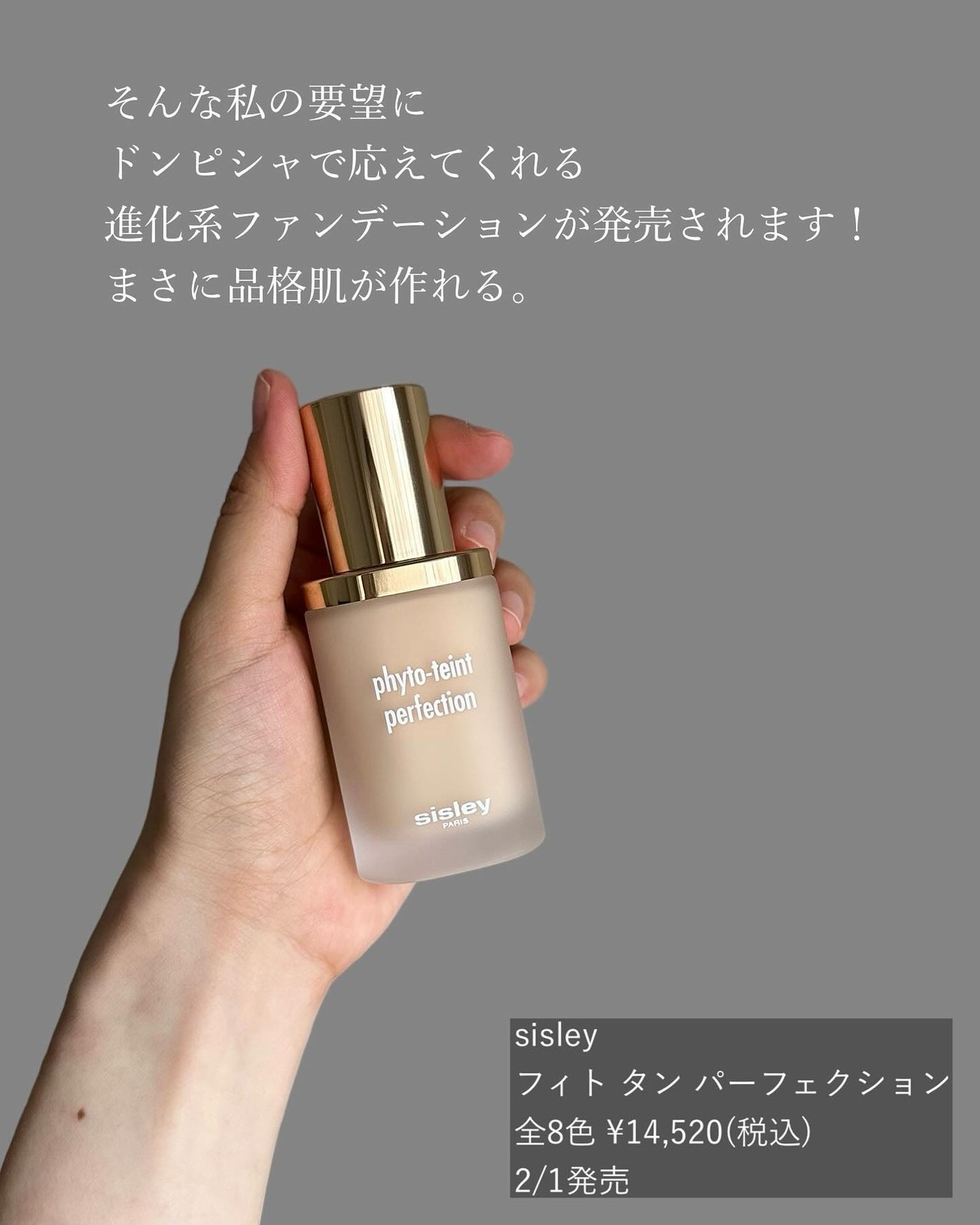 【1着でも送料無料】 試してみた】シスレー フィト パーフェクションのリアルな タン ファンデーション