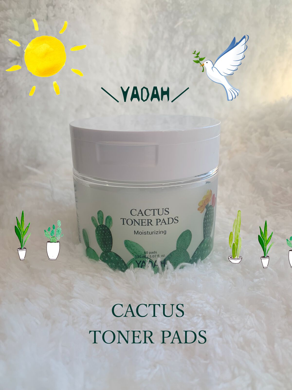 カクタストナーパッド/YADAH/トナーパッドを使ったクチコミ（1枚目）