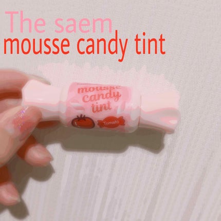 ムース キャンディー ティント/the SAEM/リップティントを使ったクチコミ(1枚目)