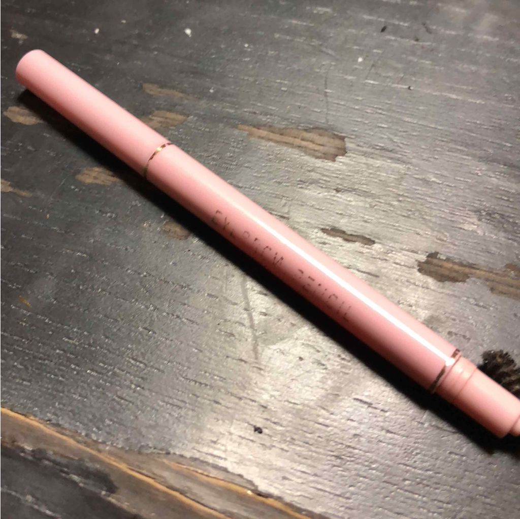 だ円芯 アルミ アイブローペンシル/DAISO/アイブロウペンシルを使ったクチコミ(1枚目)