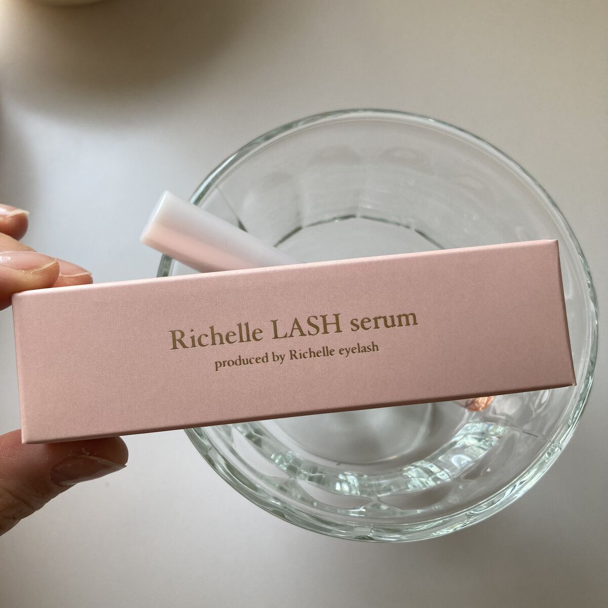リシェルラッシュセラム/Richelle LASH serum/まつげ美容液を使ったクチコミ（2枚目）