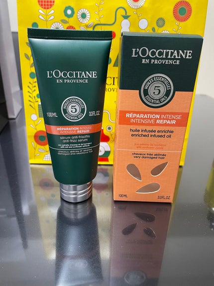 ファイブハーブス リペアリングヘアミルクセラム/L'OCCITANE/ヘアミルクを使ったクチコミ(2枚目)