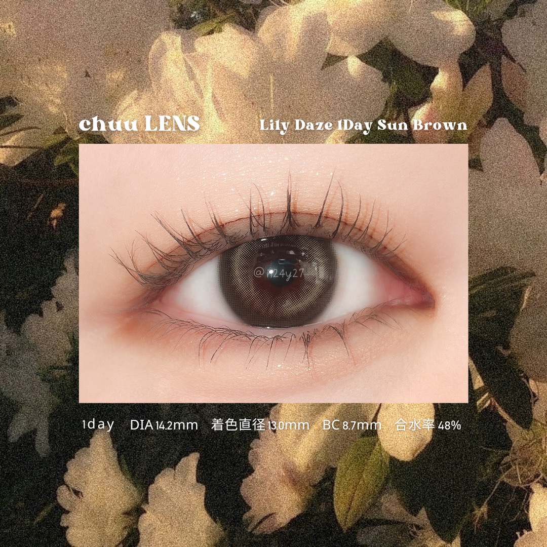 Lily Daze/chuu LENS/ワンデー（１DAY）カラコンを使ったクチコミ（2枚目）