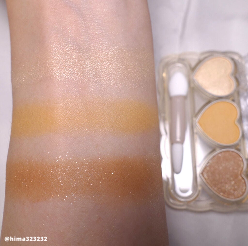 ドーリーフィール アイカラー/フォーチュン/アイシャドウパレットを使ったクチコミ(4枚目)