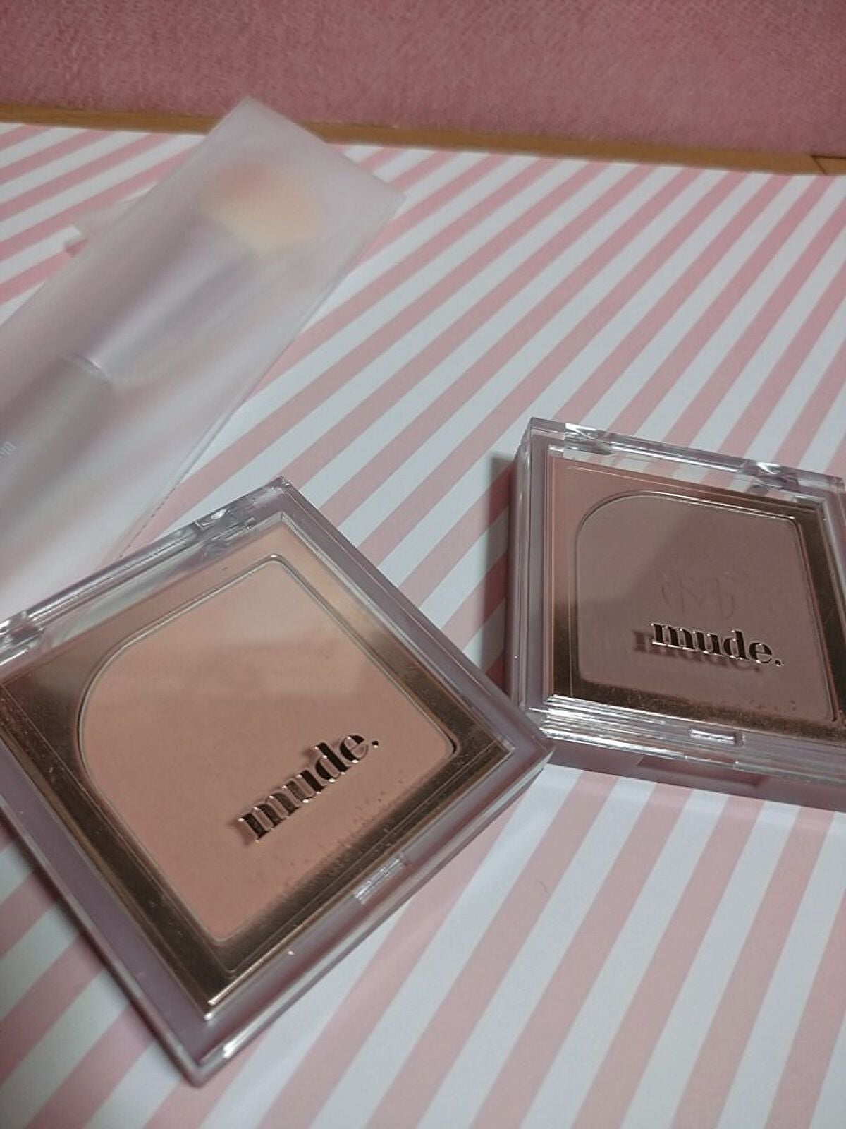 フラッターブラッシャー/mude/パウダーチークを使ったクチコミ(1枚目)