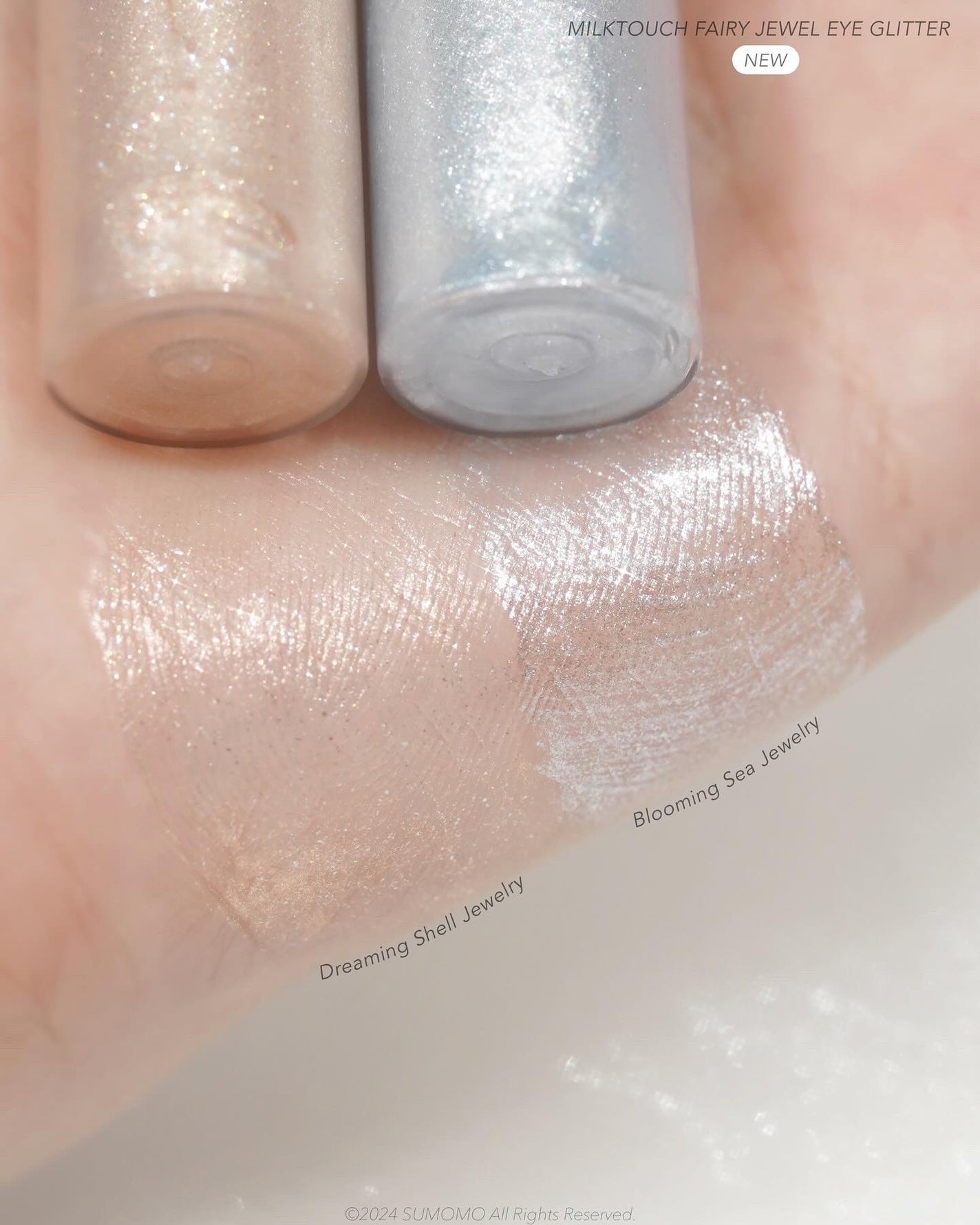 フェアリージュエルアイグリッター/Milk Touch/グリッターを使ったクチコミ(3枚目)