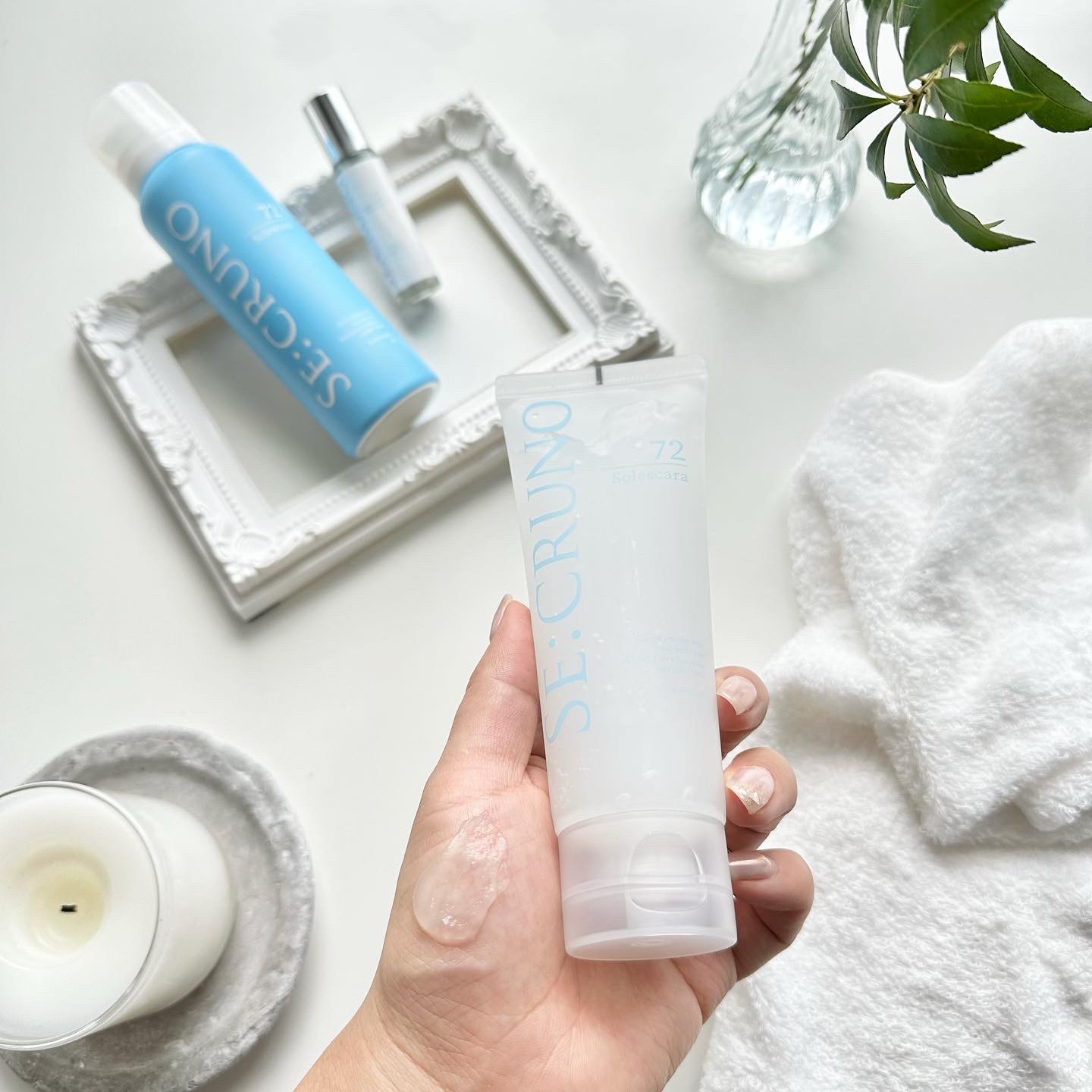 ボディフローズン ソレスカーラ72/SE:CRUNO/ボディローションを使ったクチコミ（3枚目）