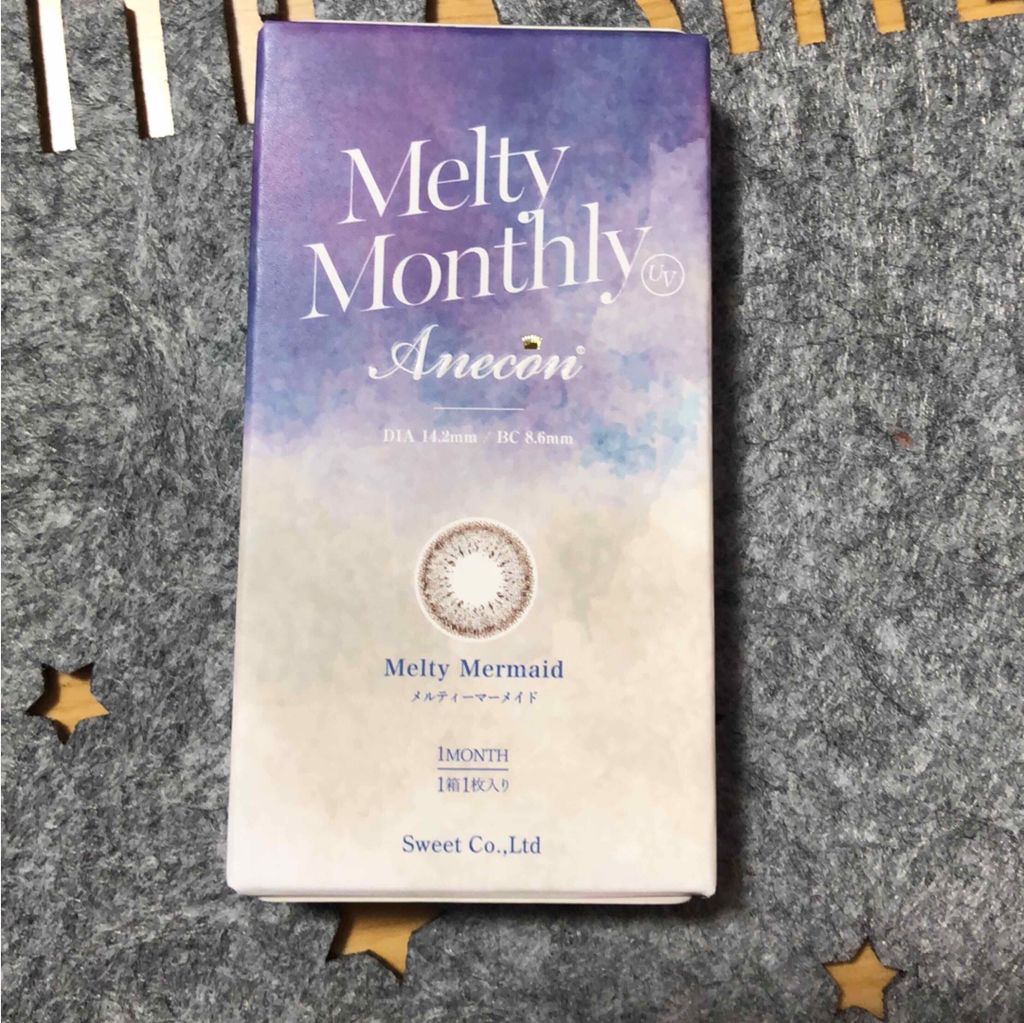 アネコン メルティー マンスリー/モテコン/１ヶ月（１MONTH）カラコンを使ったクチコミ（1枚目）