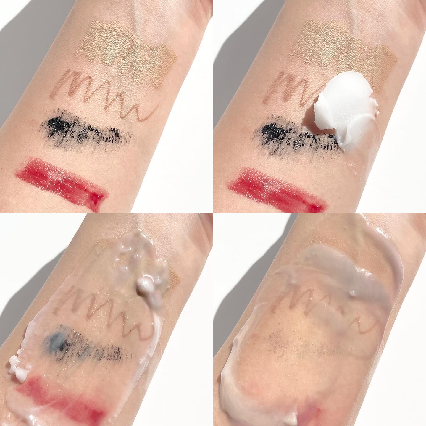 カラーフードシリーズホワイトホールサムクレンジングバーム/Tovegan/クレンジングバームを使ったクチコミ（3枚目）