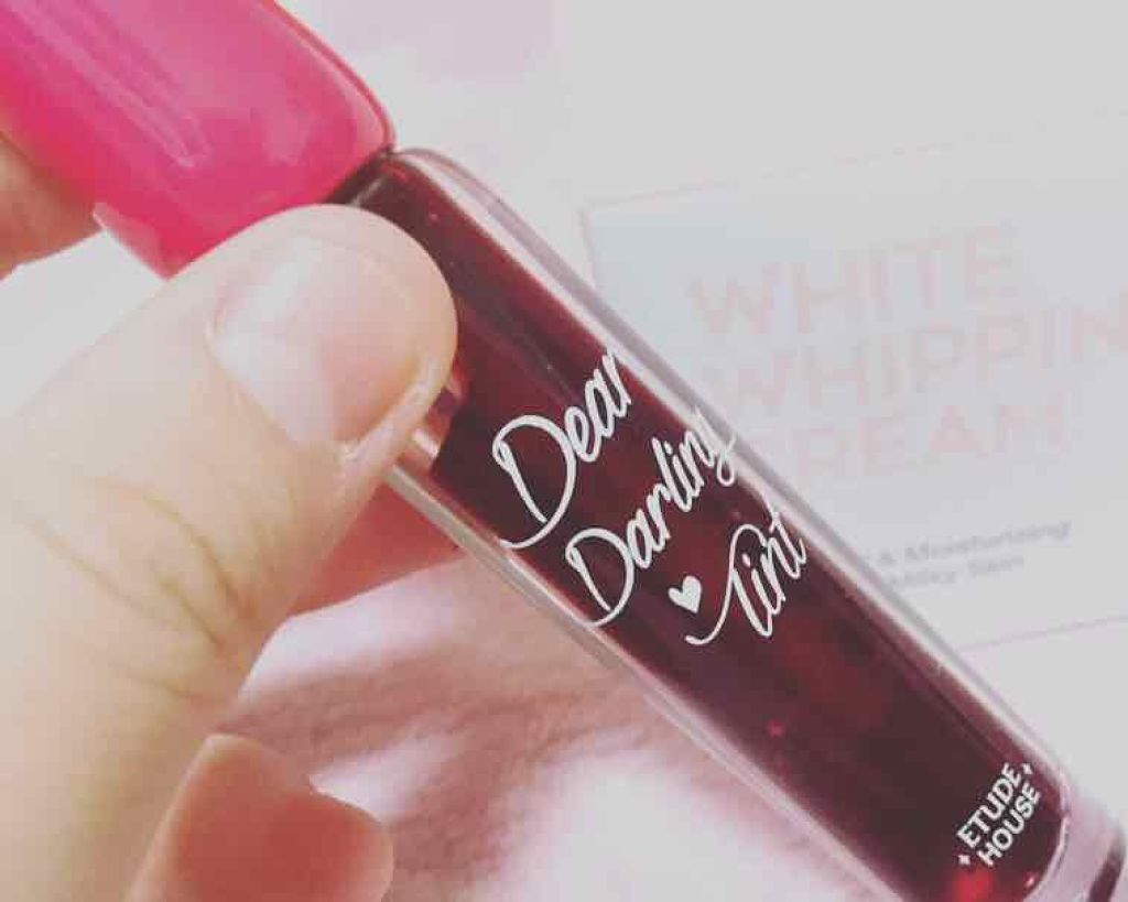 ディアダーリン ウォータージェルティント/ETUDE/リップティントを使ったクチコミ(2枚目)