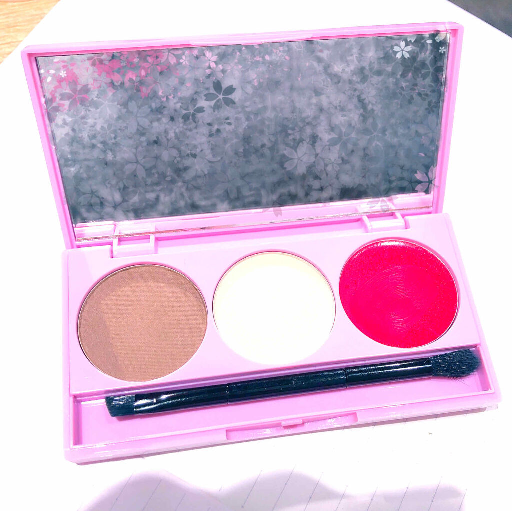 コンパクトマルチフルメイクパレット/CharMe/マルチパレットを使ったクチコミ（2枚目）