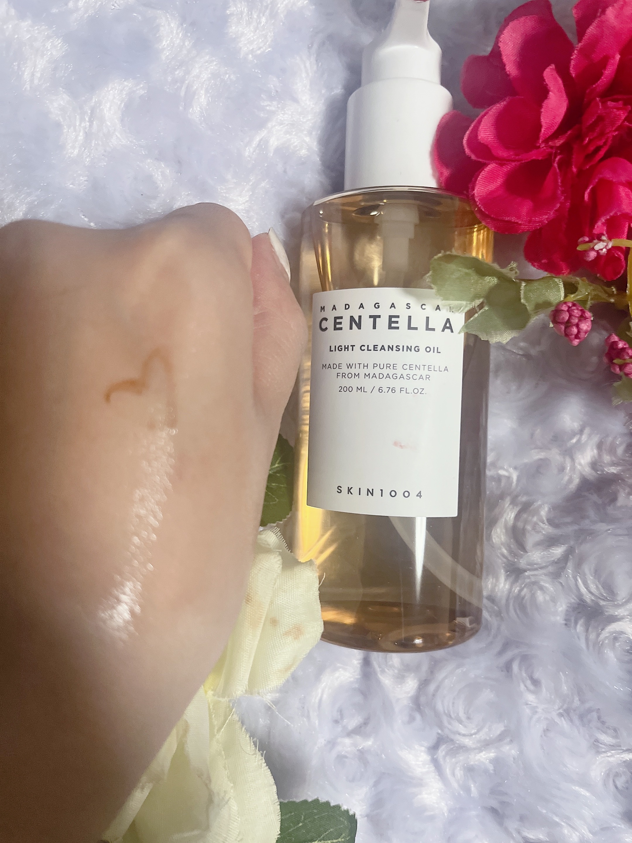 センテラ ライトクレンジングオイル/SKIN1004/オイルクレンジングを使ったクチコミ（2枚目）