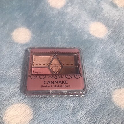 【旧品】パーフェクトスタイリストアイズ/キャンメイク/アイシャドウパレットを使ったクチコミ(1枚目)