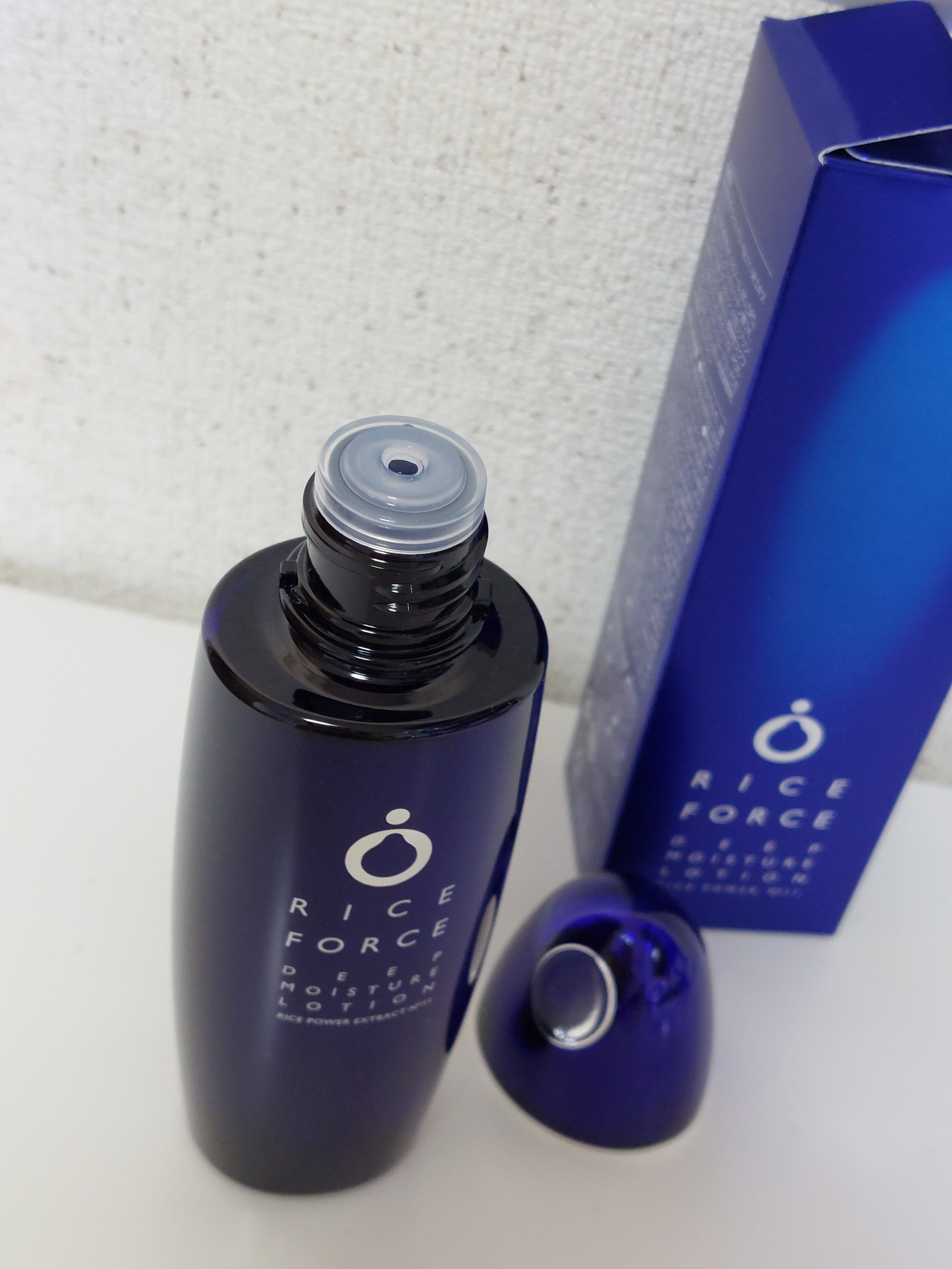 ディープモイスチュアローション/ライスフォース/化粧水を使ったクチコミ（3枚目）