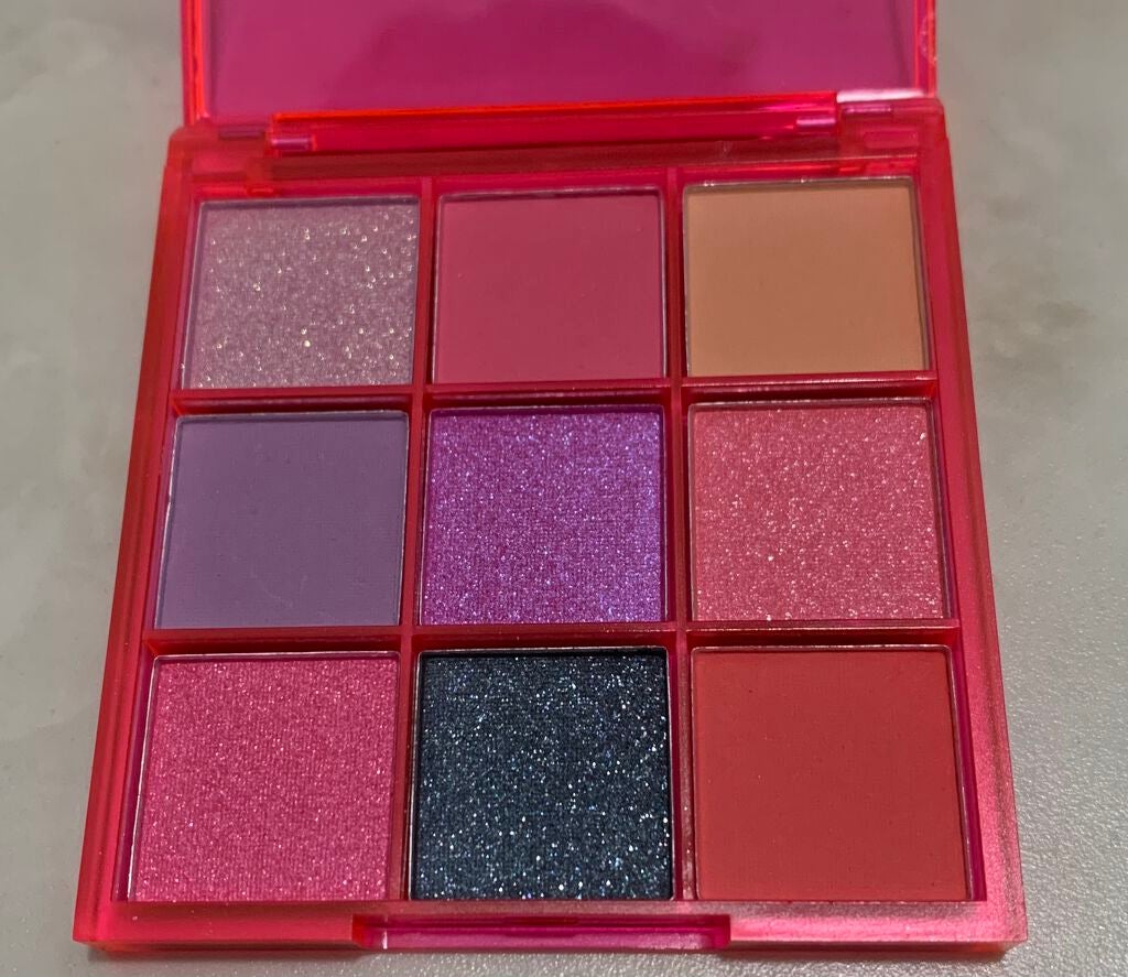 UR GLAM BLOOMING EYE COLOR PALETTE/U R GLAM/アイシャドウパレットを使ったクチコミ(4枚目)