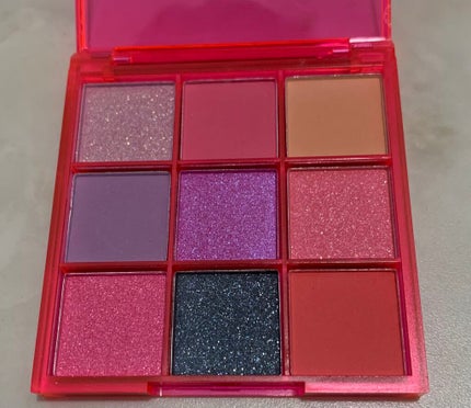UR GLAM BLOOMING EYE COLOR PALETTE/U R GLAM/アイシャドウパレットを使ったクチコミ(4枚目)