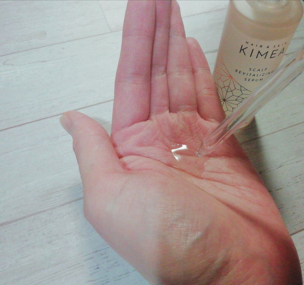 スカルプ リバイタライジングセラム/ヘア＆スキン キメア/頭皮ローションを使ったクチコミ（2枚目）