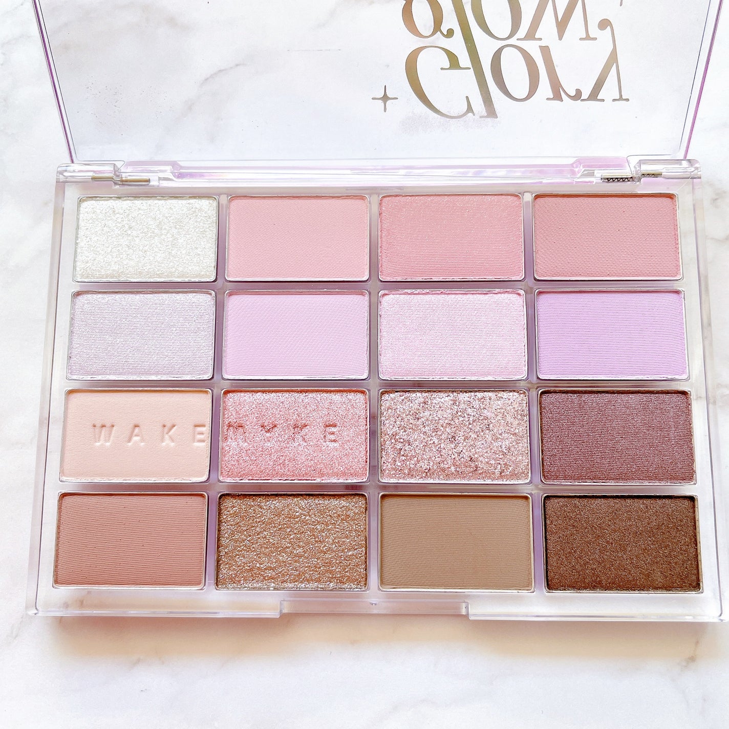 ソフトブラーリングアイパレット/wakemake/アイシャドウパレットを使ったクチコミ(2枚目)