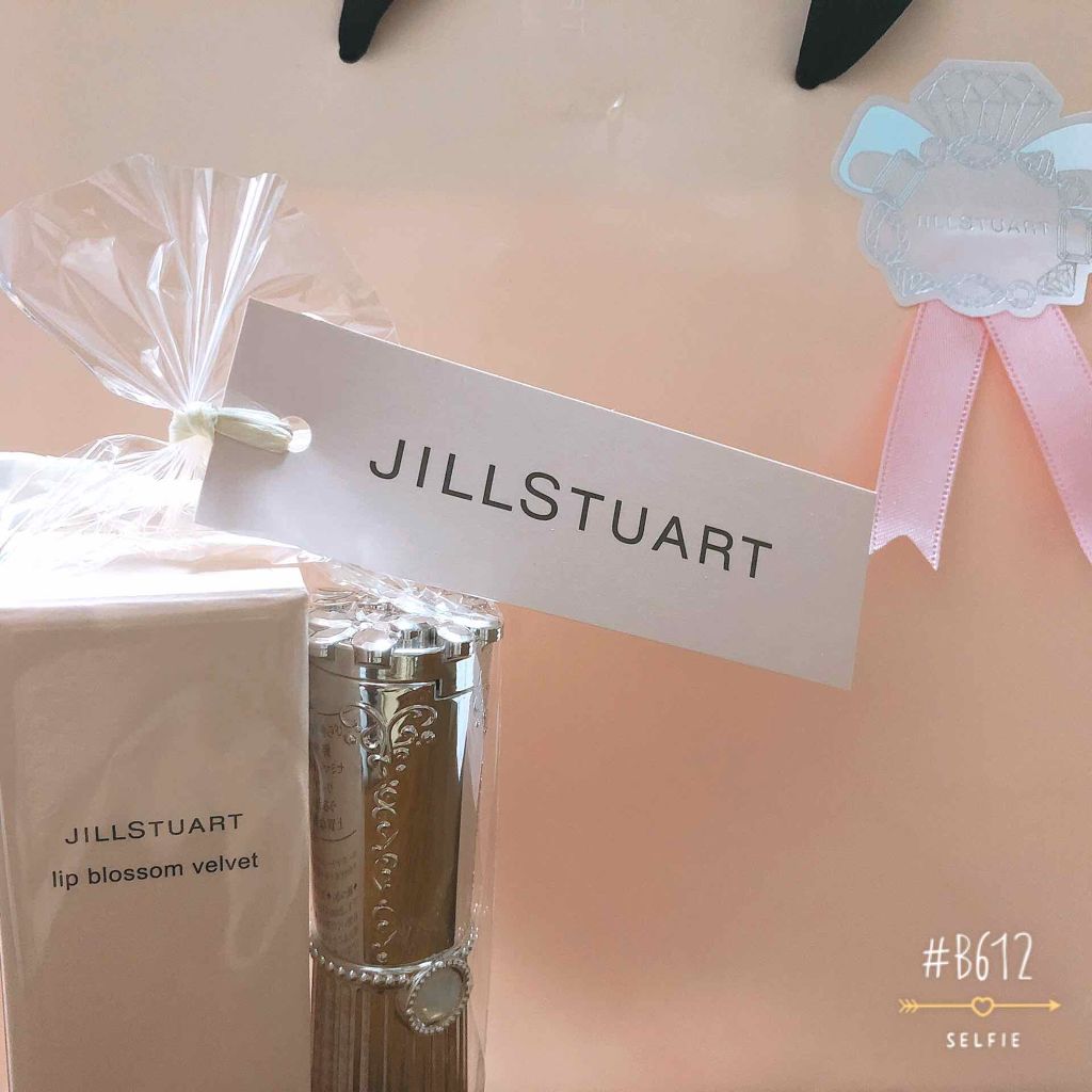 ジルスチュアート リップブロッサム ベルベット/JILL STUART/口紅を使ったクチコミ（2枚目）