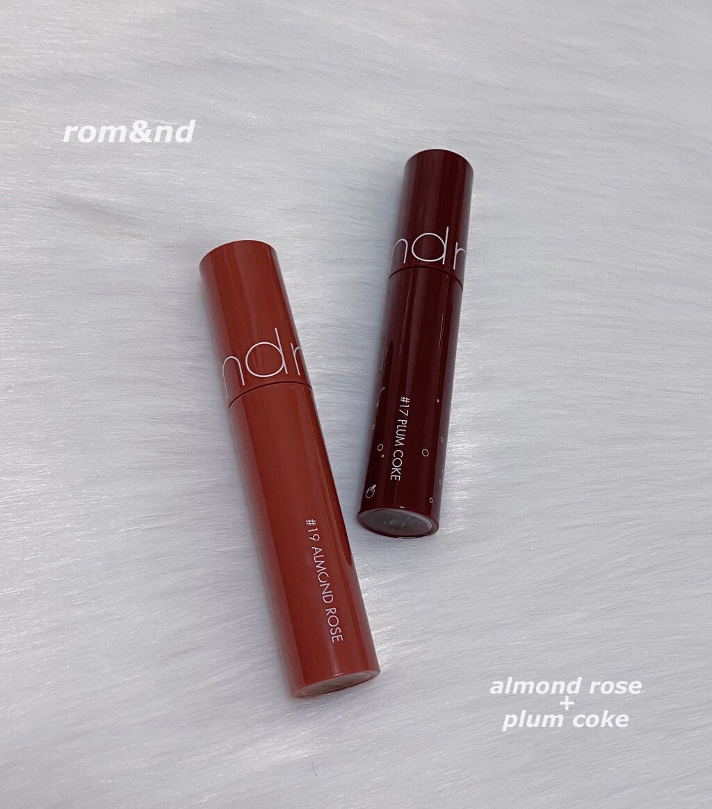 ジューシーラスティングティント/rom&nd/リップティントを使ったクチコミ(2枚目)