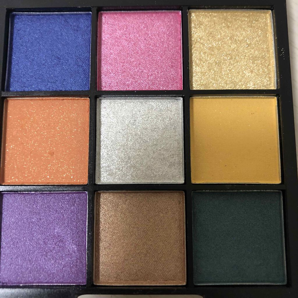 UR GLAM　BLOOMING EYE COLOR PALETTE/U R GLAM/アイシャドウパレットを使ったクチコミ（2枚目）