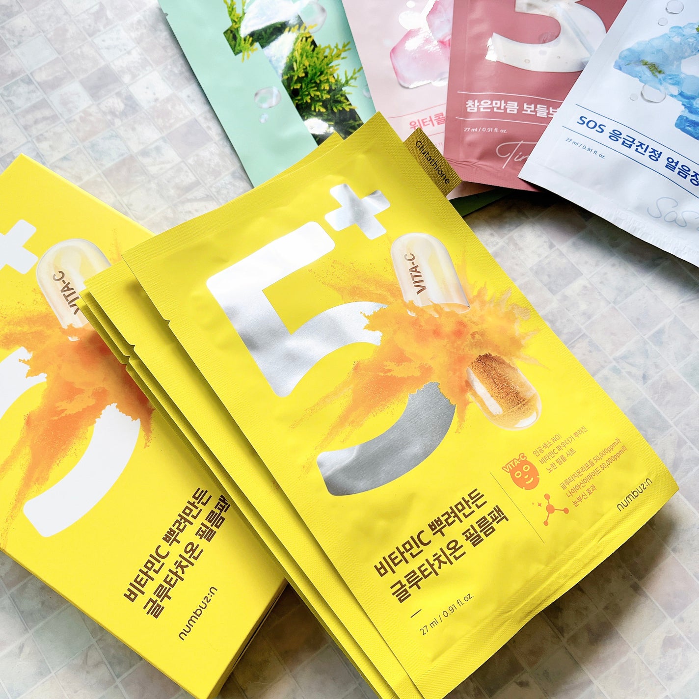 3番 すべすべキメケアシートマスク/numbuzin/シートマスク・パックを使ったクチコミ(1枚目)