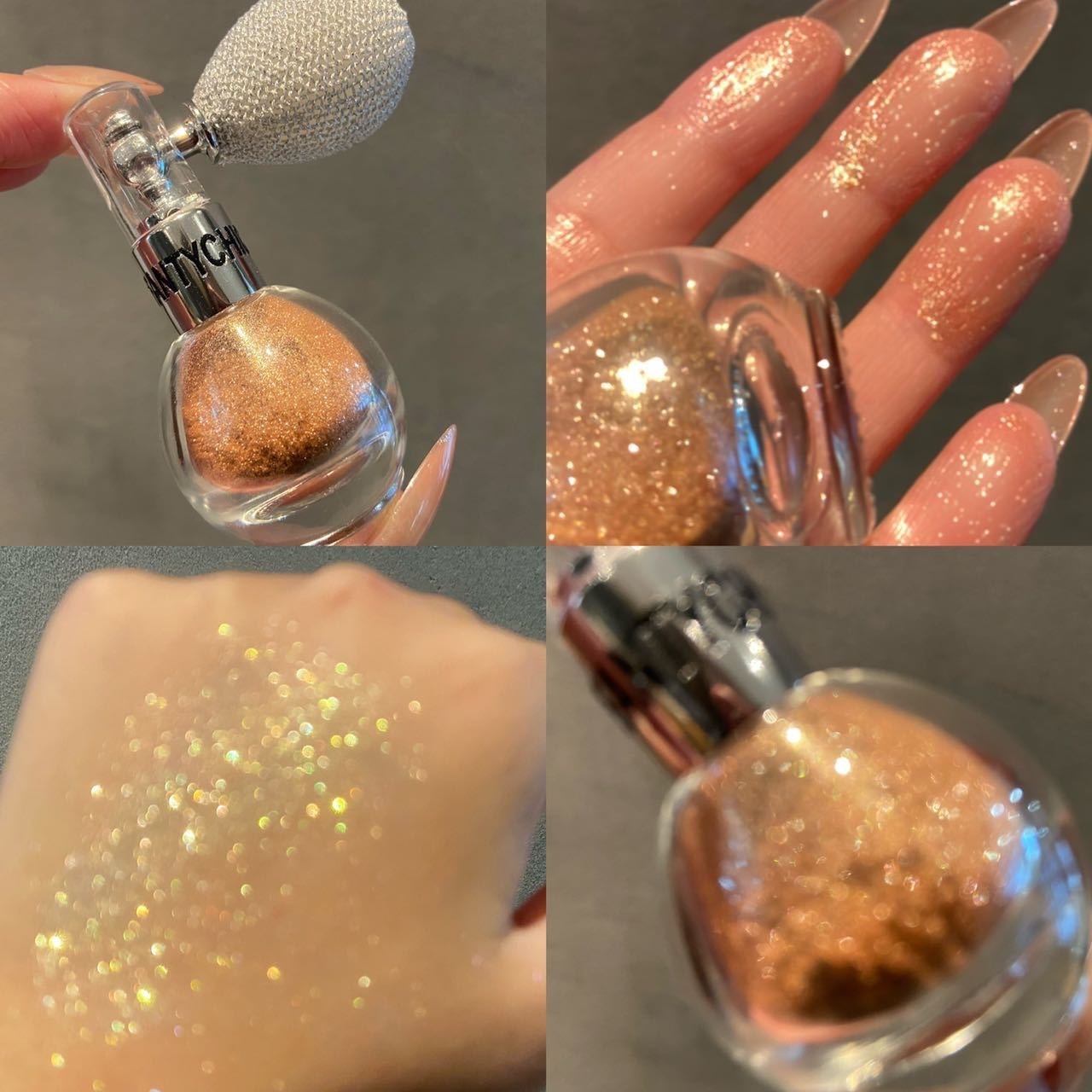 彩り日記  on LIPS 「👰♀️花嫁のように輝く♡キラキラボディパウダーで魅惑のオーラ..」(4枚目)