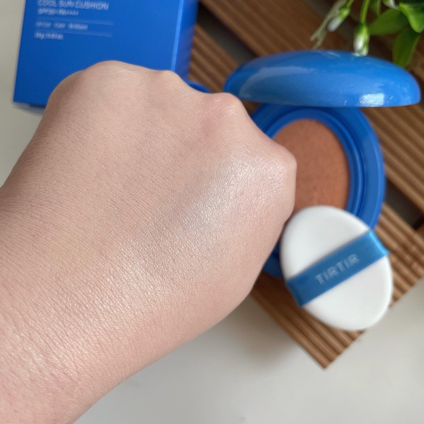 マスクフィット クール サンクッション/TIRTIR(ティルティル)/クッションファンデーションを使ったクチコミ(4枚目)