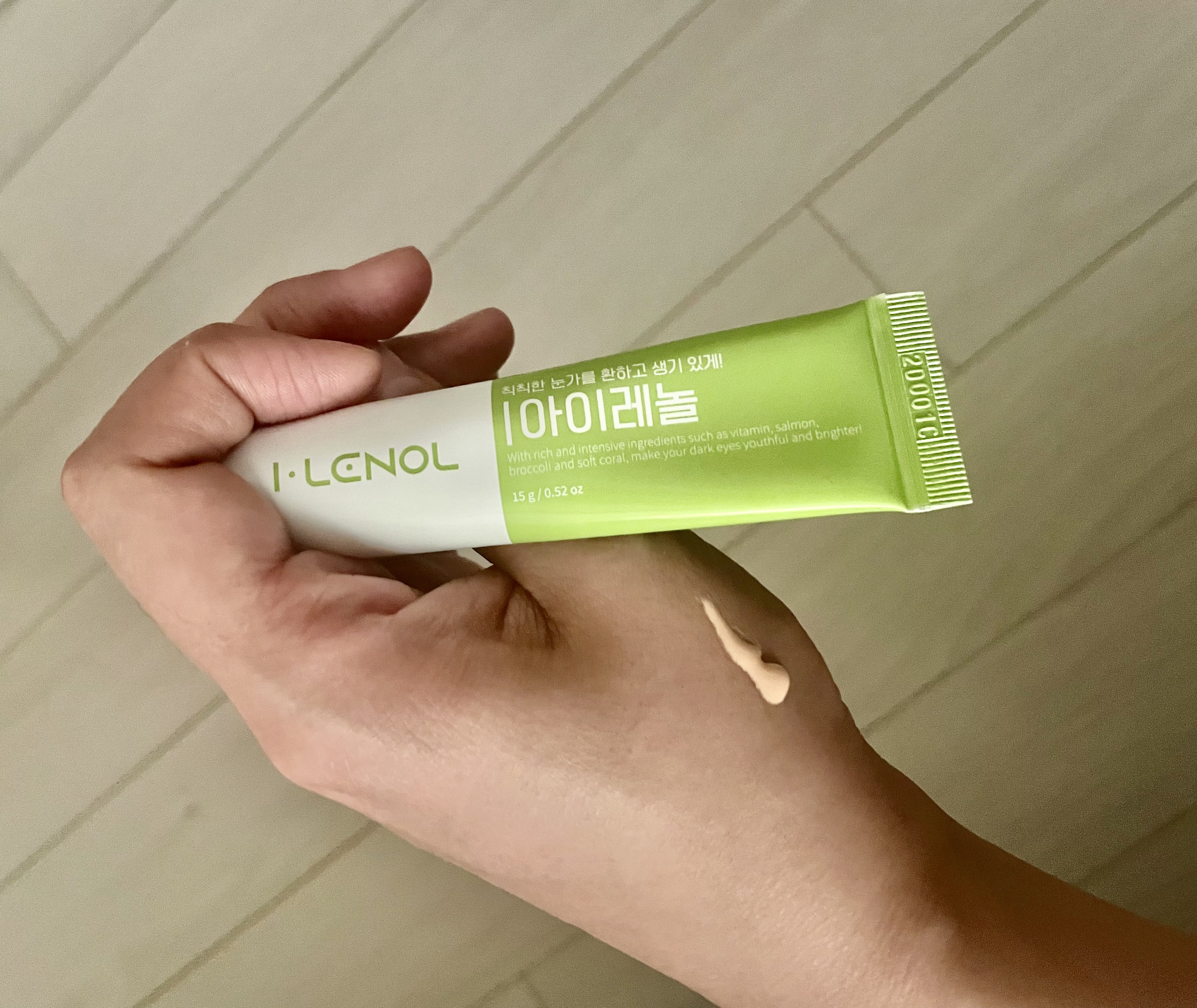 アイレノール クマクリーム アイレノール クマクリーム/IRENOL/アイケア・アイクリームを使ったクチコミ（3枚目）