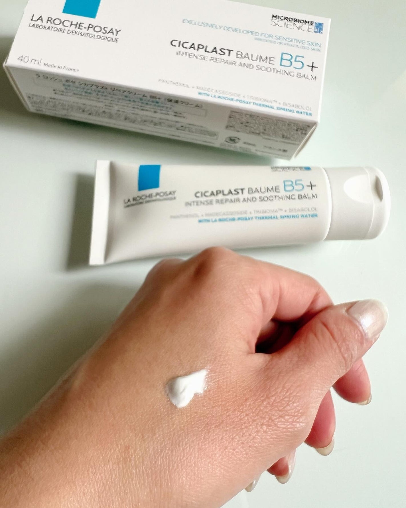 シカプラスト リペアクリーム B5+ /ラ ロッシュ ポゼ/フェイスクリームを使ったクチコミ(3枚目)