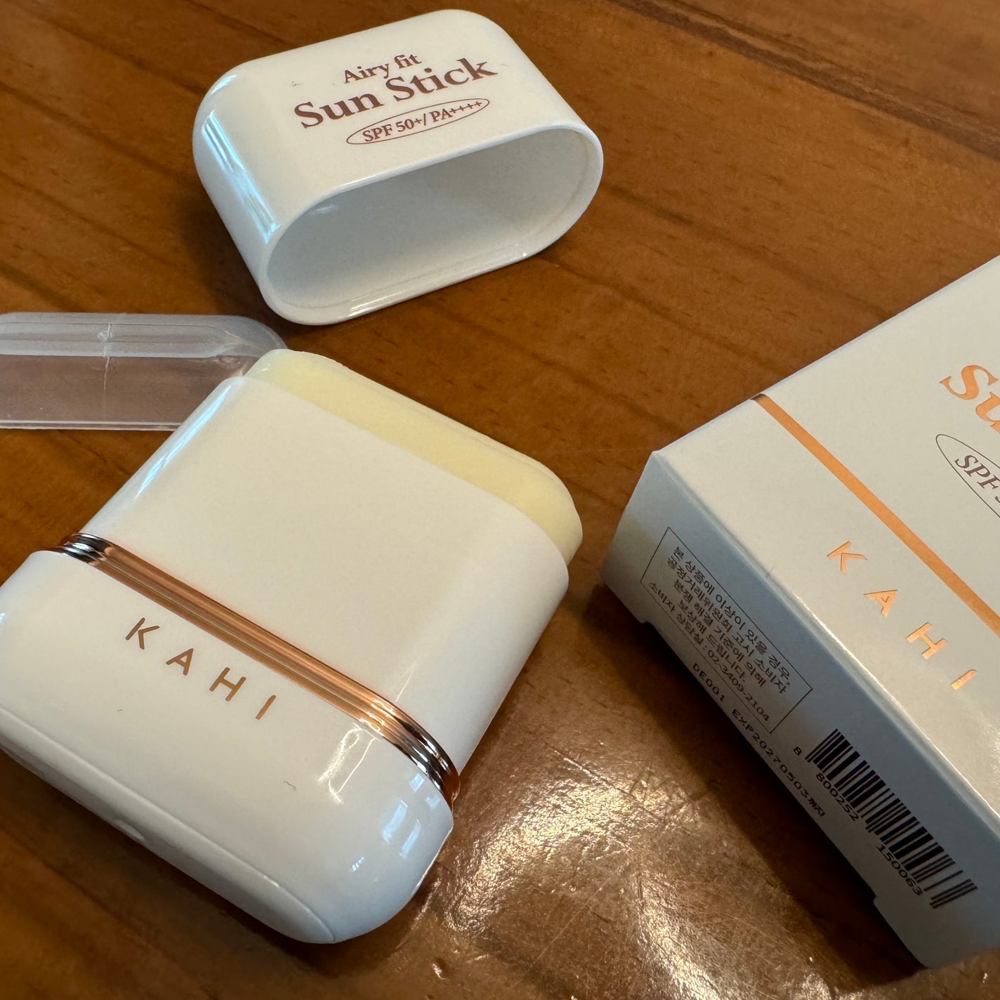 エアリーフィットサンスティック/KAHI/日焼け止めスティックを使ったクチコミ(3枚目)