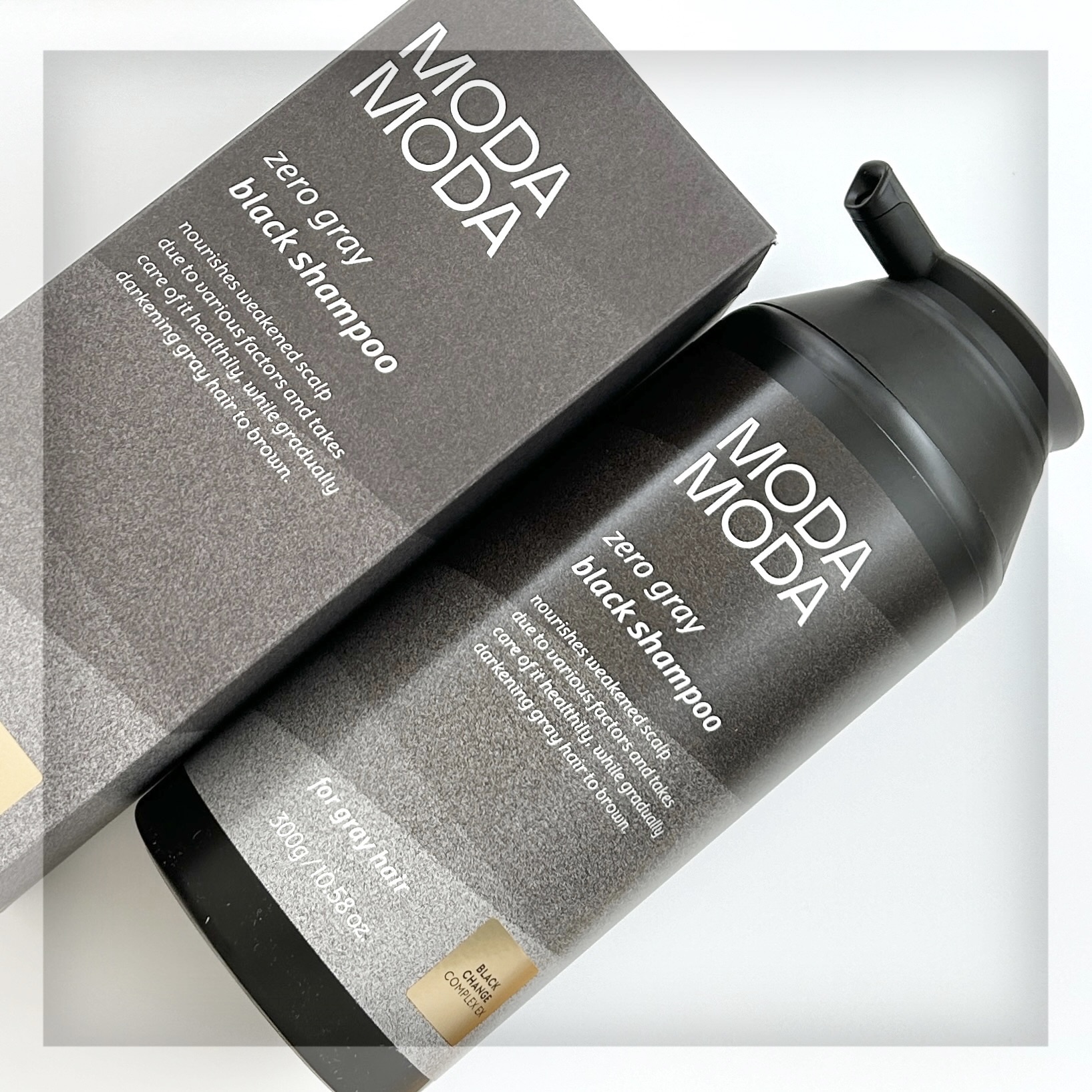 モダモダゼログレイシャンプー/MODAMODA/市販シャンプーを使ったクチコミ（1枚目）