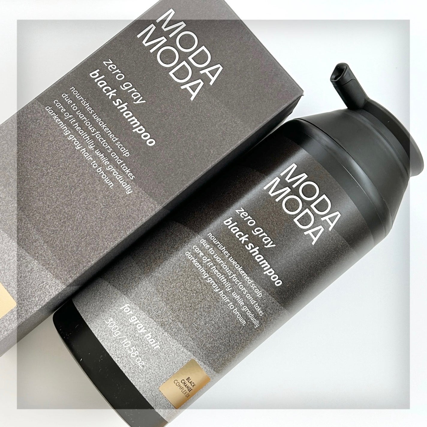 モダモダゼログレイシャンプー/MODAMODA/市販シャンプーを使ったクチコミ(1枚目)