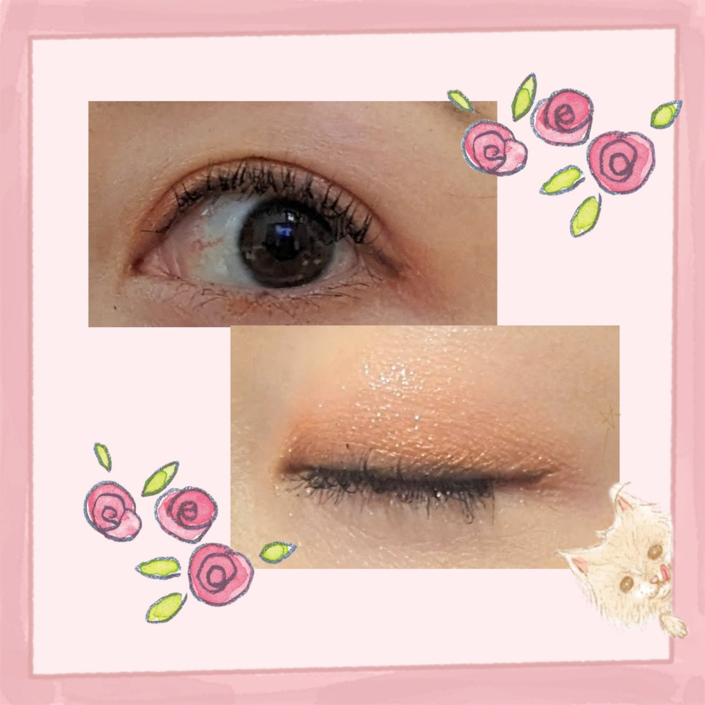 ムーンブルーム カラーリングアイズ/RMK/アイシャドウパレットを使ったクチコミ(2枚目)