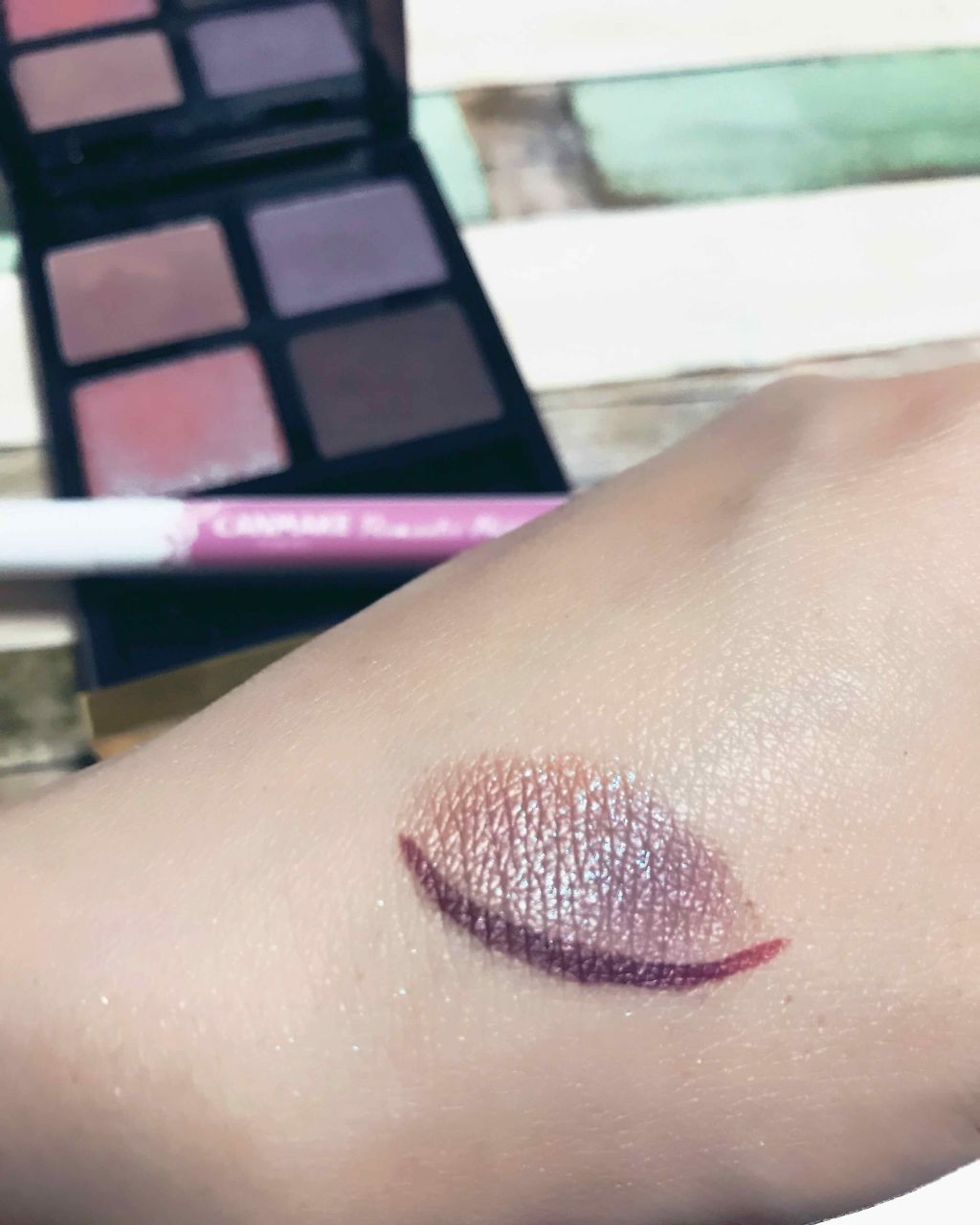 ロマンティックニュアンスアイライナー/キャンメイク/リキッドアイライナーを使ったクチコミ（3枚目）