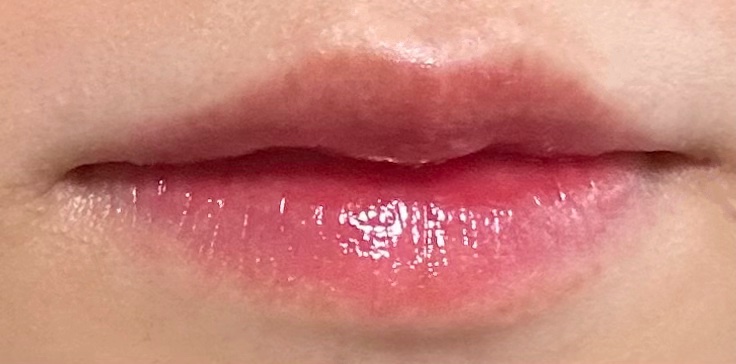 ペリペラ インク ムード グロイ ティント 22 PINK PRIZE(ローズ7)/PERIPERA/リップティントを使ったクチコミ（3枚目）