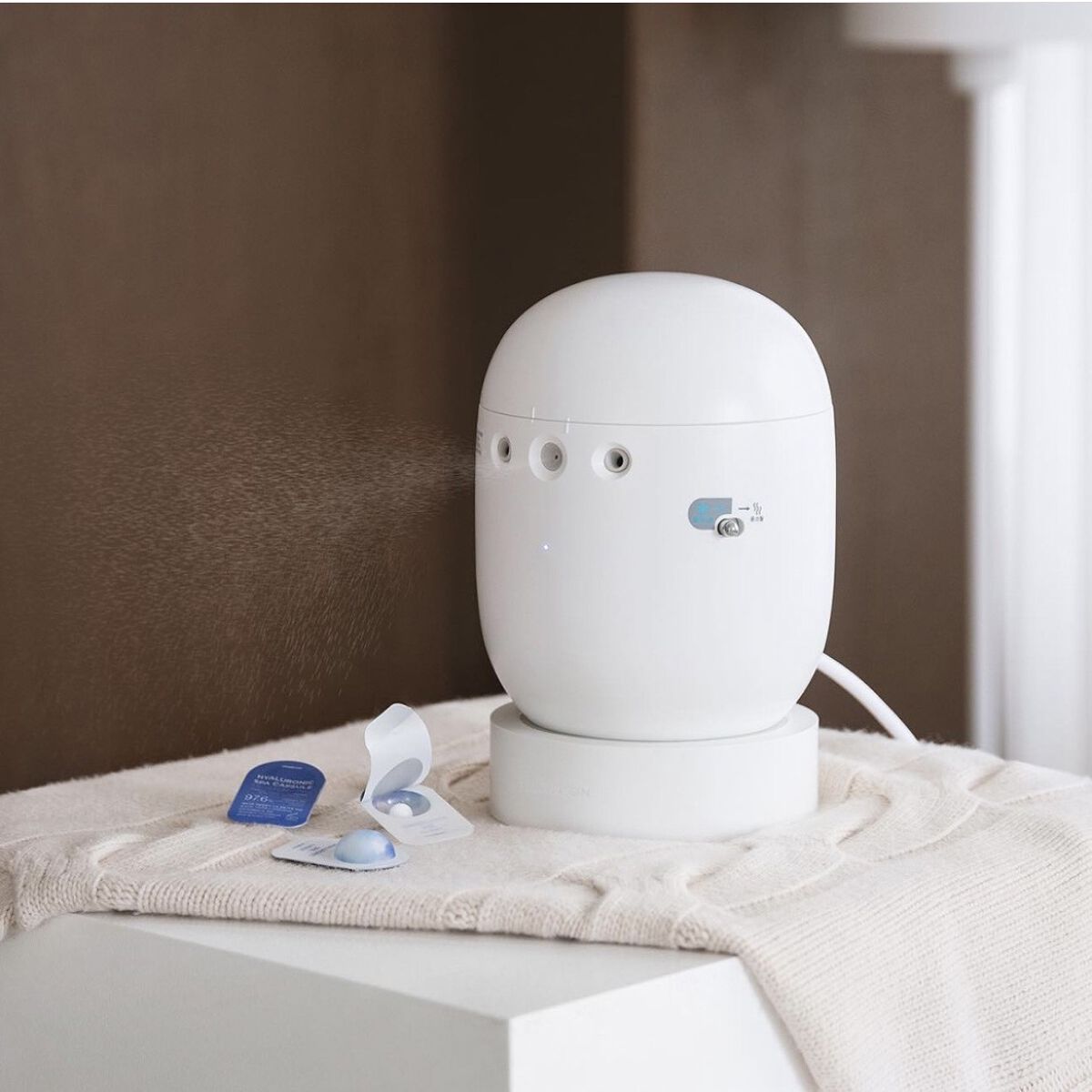 フェイシャルブースティングスパ/Makeon/美顔器・マッサージを使ったクチコミ（2枚目）