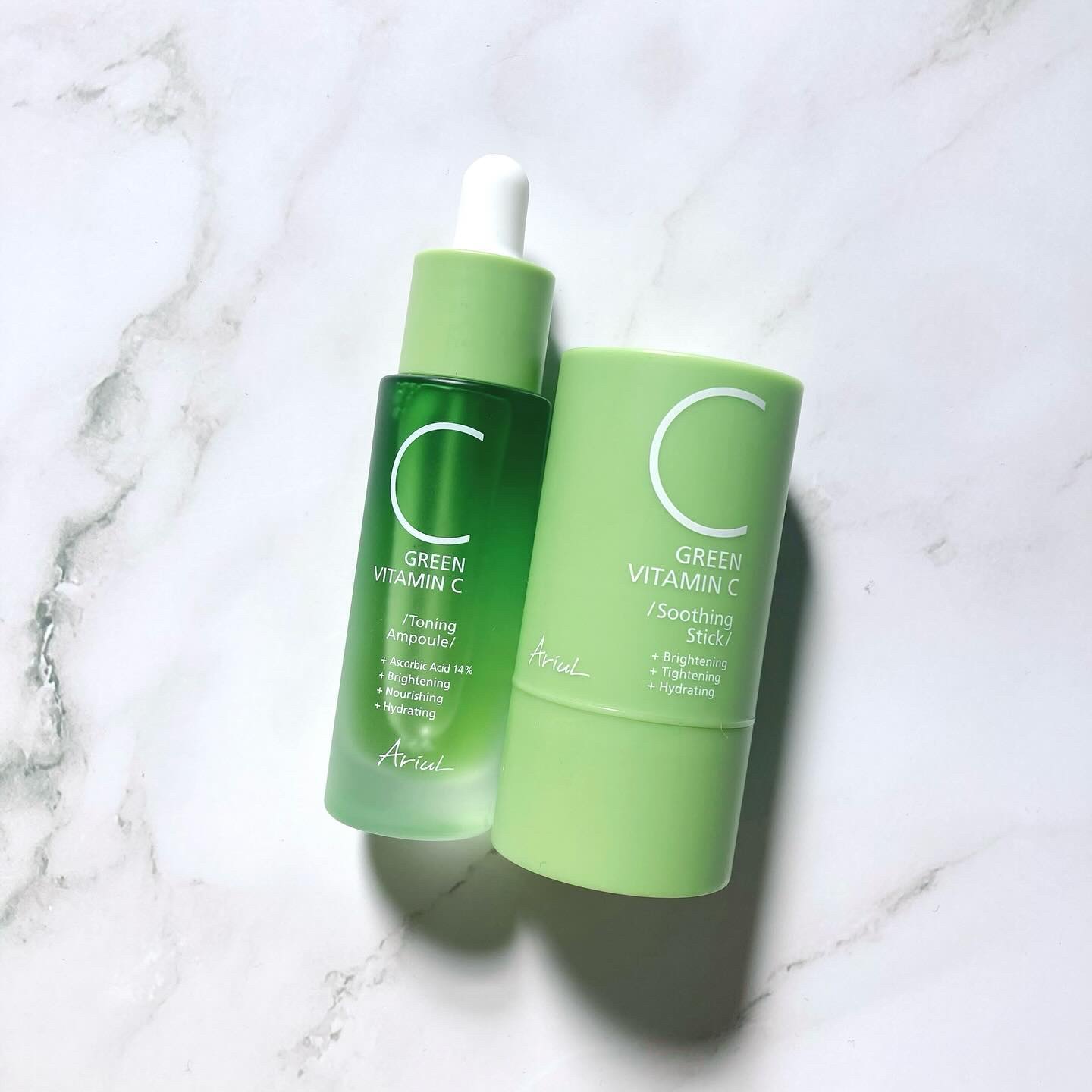 グリーンビタミンCスティック/Ariul/フェイスバームを使ったクチコミ（1枚目）