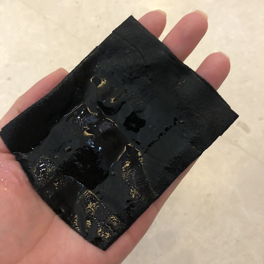 Detoxifying Chacoal & Green Tea Bamboo Sheet Mask/Himalaya Herbals/シートマスク・パックを使ったクチコミ（2枚目）