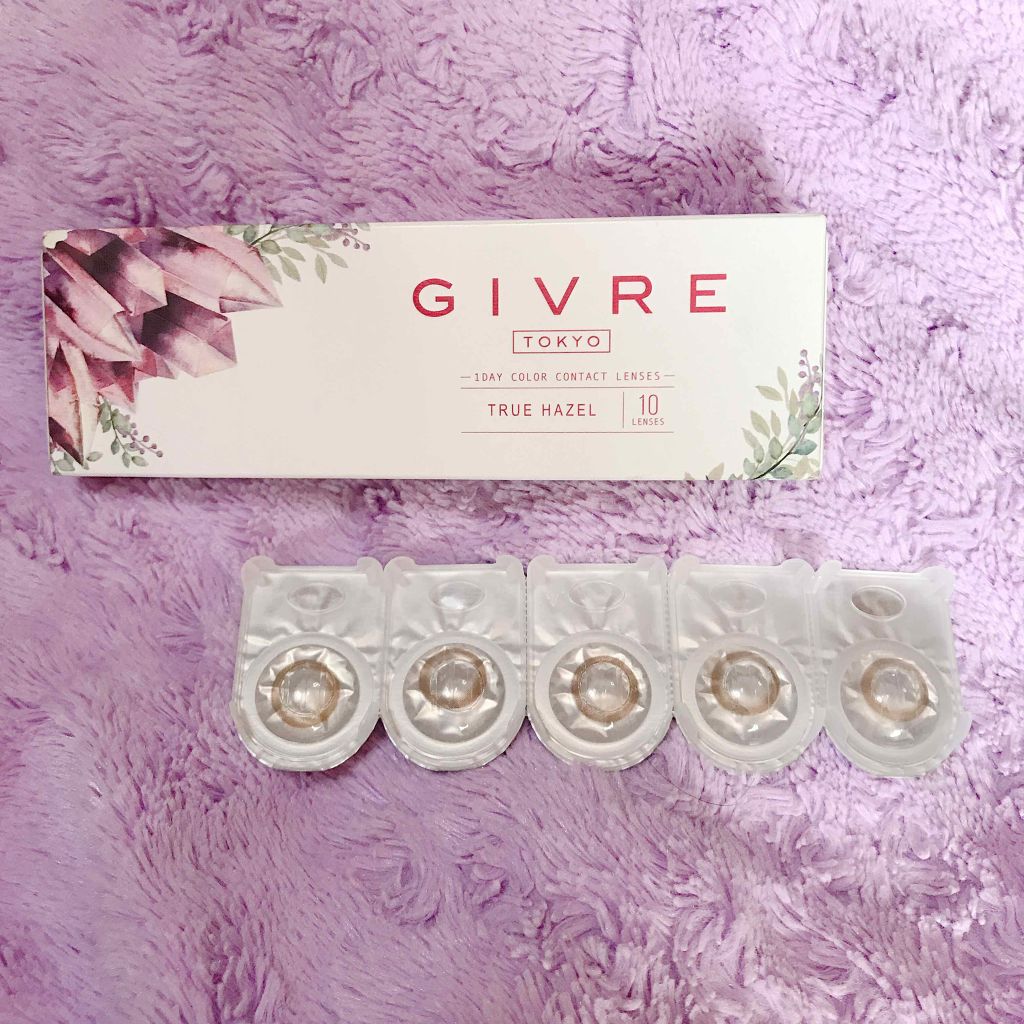 ジーヴル トーキョー/GIVRE TOKYO/カラーコンタクトレンズを使ったクチコミ（1枚目）