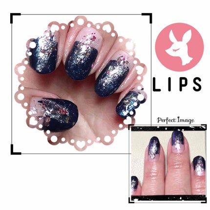 ネイルホリック パーティーフレーク SP025/ネイルホリック/マニキュアを使ったクチコミ(1枚目)