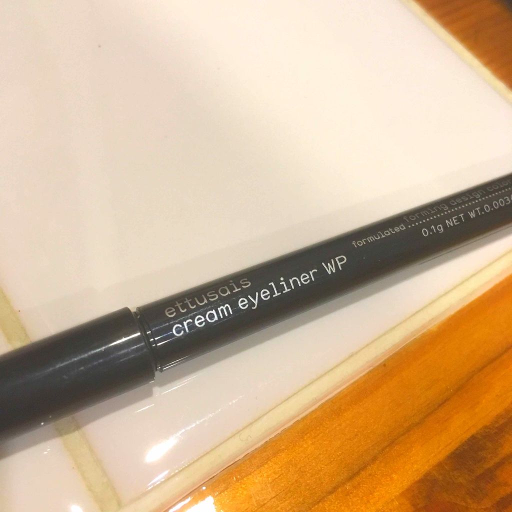 クリームアイライナー WP ブラウン/ettusais/ペンシルアイライナーを使ったクチコミ（1枚目）