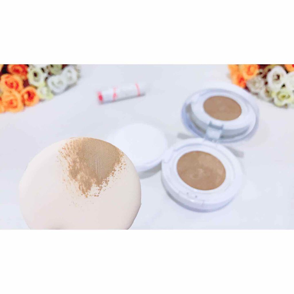 オーガニッククッションコンパクト ナチュラルベージュ【旧】/アクア・アクア/クッションファンデーションを使ったクチコミ（3枚目）