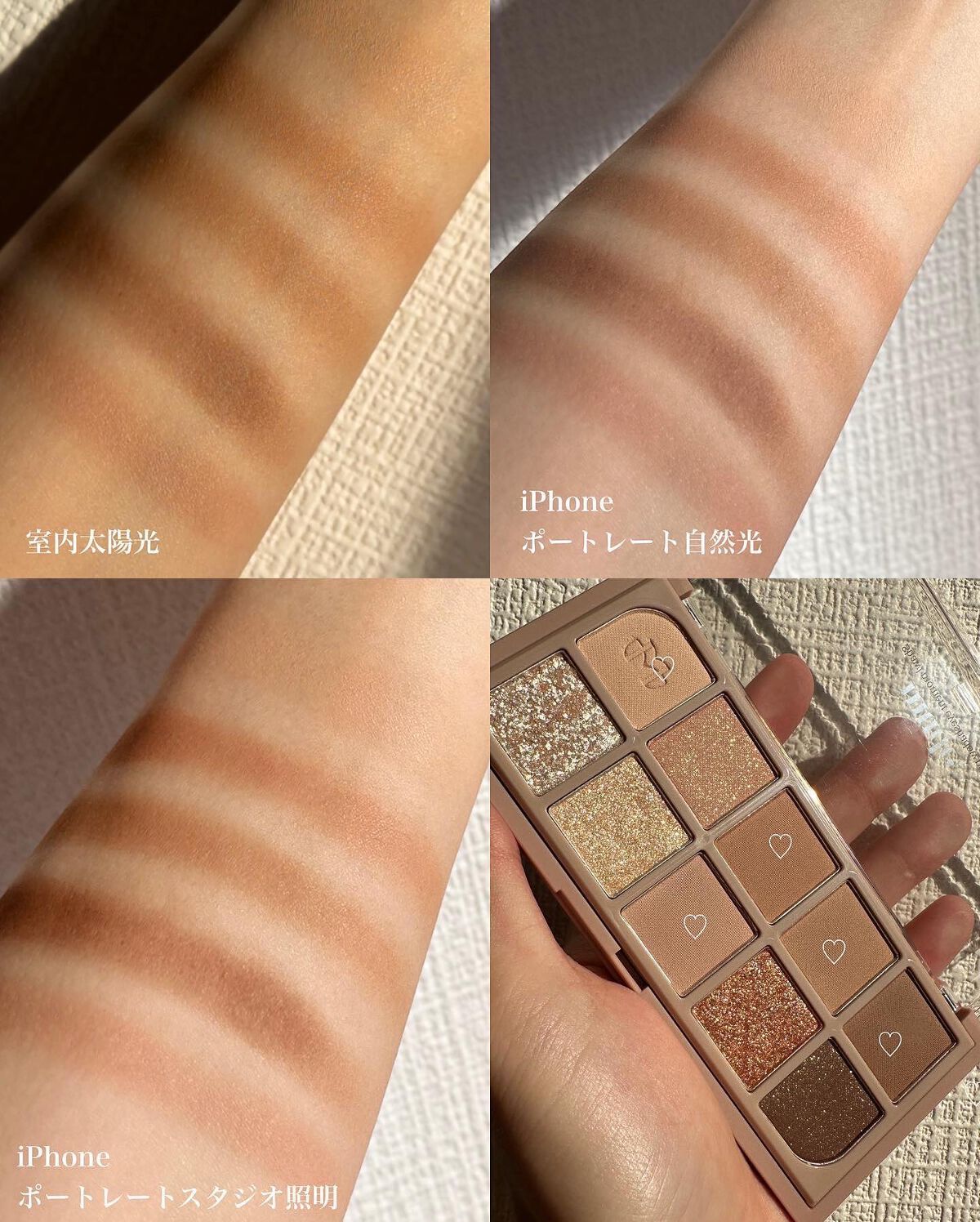 アイトライアルキット(6種)/mude./トライアルキットを使ったクチコミ（3枚目）