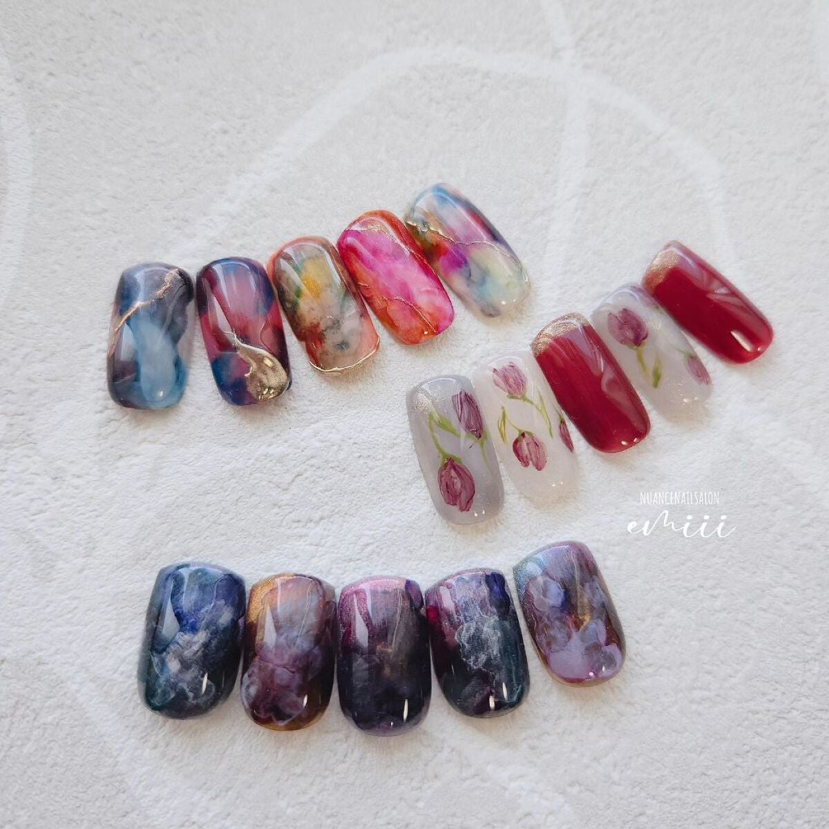 マーブルリキッド/Petit Price/ネイル用品を使ったクチコミ(1枚目)