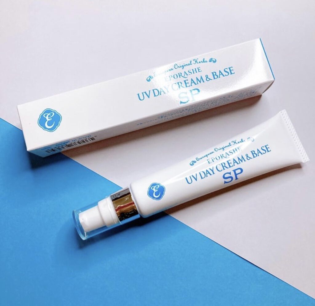 UVデイクリーム＆ベースSP/EPORASHE/日焼け止めクリームを使ったクチコミ（1枚目）