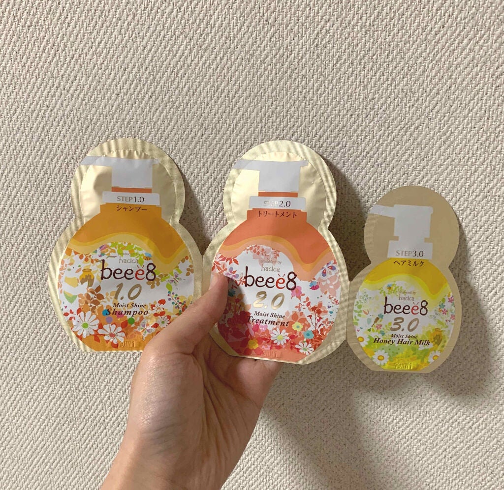 モイストシャイン シャンプー1.0/モイストシャイン トリートメント2.0/beee8/市販シャンプーを使ったクチコミ(1枚目)