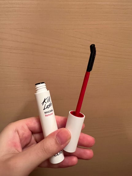 キルラッシュマスカラリムーバー/CLIO/ポイントメイクリムーバーを使ったクチコミ(2枚目)